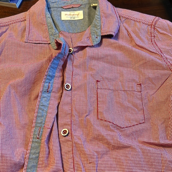 Original Weatherproof Vintage Womenβs Long Sleeve Button Down Shirt Large NWOT - Picture 13 of 14